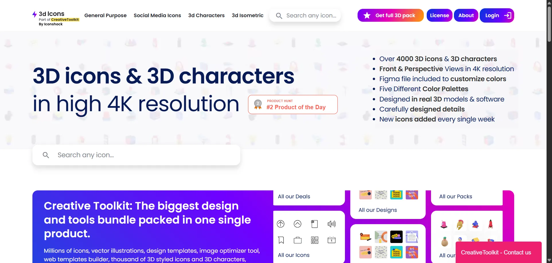 3D Icons