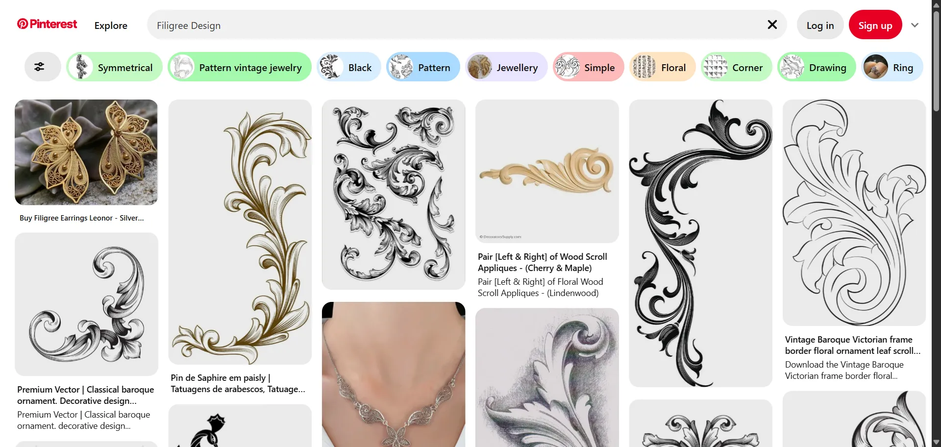 Filigree-design-style