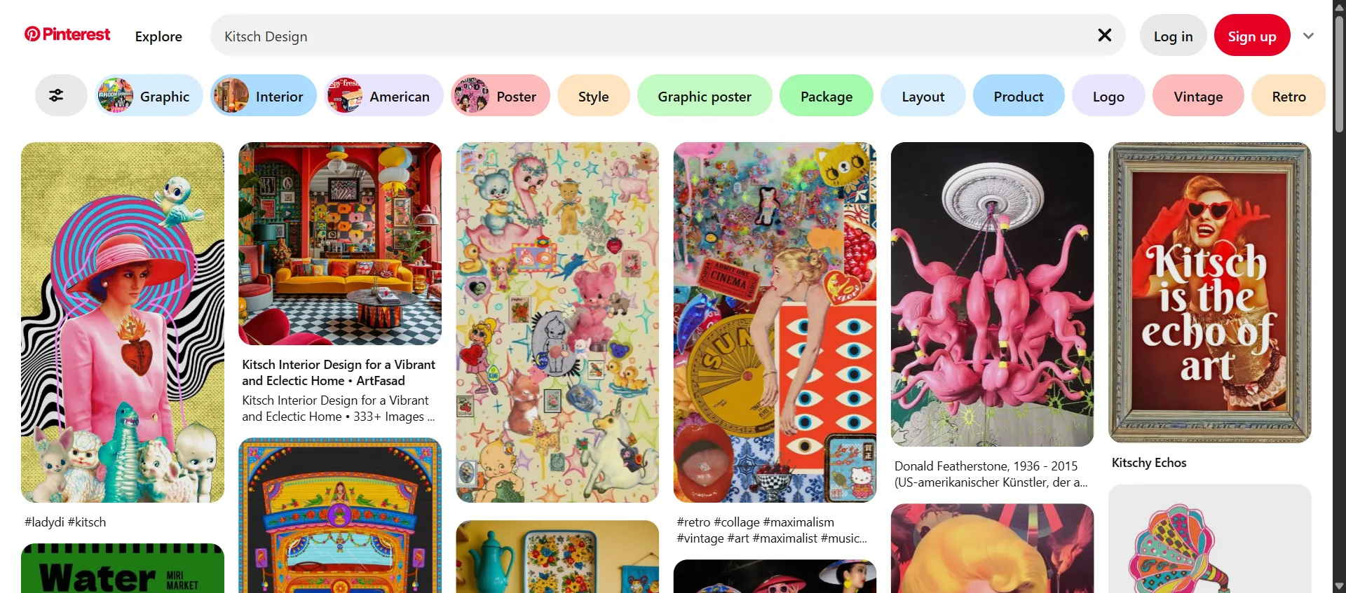 Kitsch-design-style