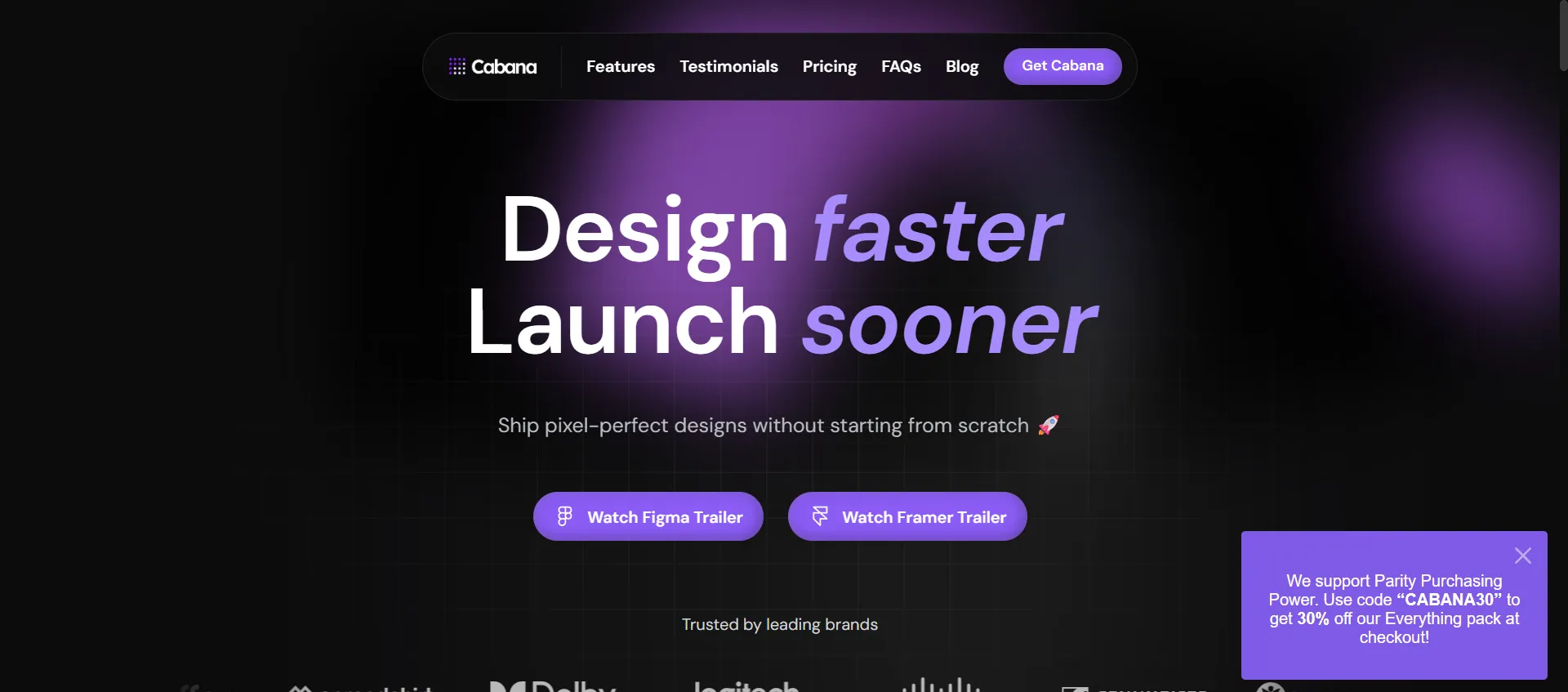 Cabana UI is a premium, modern design system and UI kit for both Figma and Framer. It empowers designers, developers, and teams to quickly create visually stunning, professional websites and digital products. Packed with powerful features and highly customizable components, Cabana UI streamlines workflows and accelerates the design and development process, making it an ideal choice for building beautiful, efficient digital experiences.