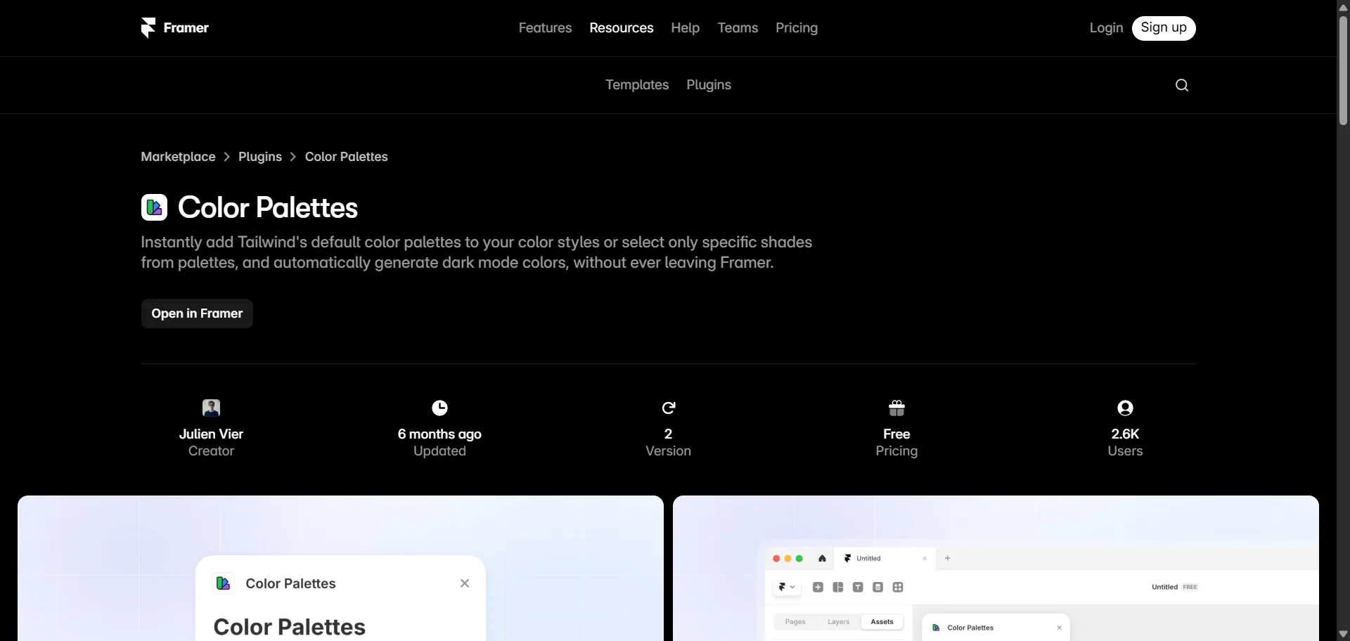Integrates color palettes directly into design workflows. Automatically generates color variations for light and dark modes.