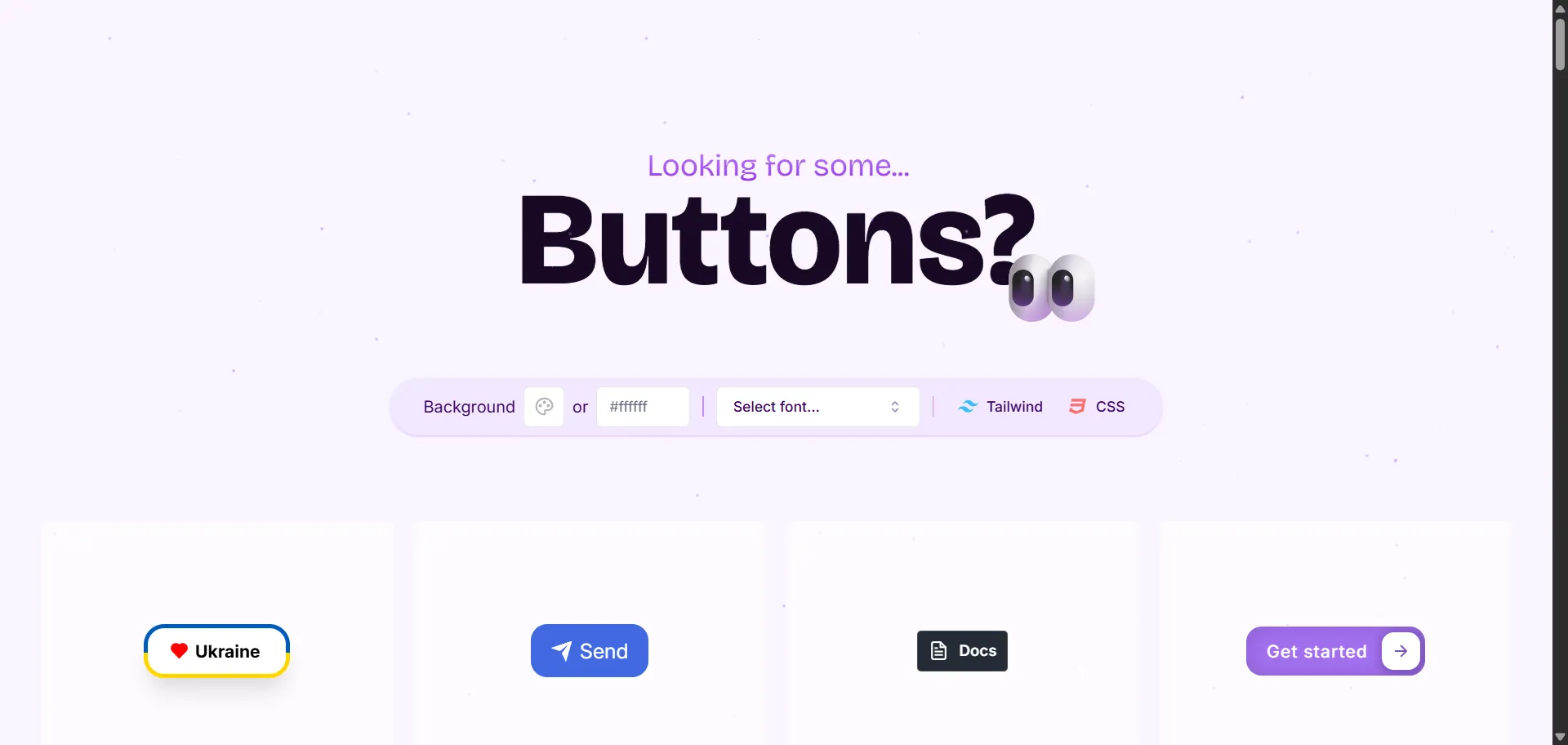 CSSButtons.io is a comprehensive online resource providing developers and designers with thousands of beautiful, open-source CSS button designs and front-end UI elements. The platform offers a wide variety of button styles, gradients, colors, shadows, and animations that are fully customizable and easy to implement. Designed to empower web projects with minimal coding effort, CSSButtons.io serves as a go-to library to enhance user interface aesthetics and interactivity without relying on heavy JavaScript libraries or frameworks.