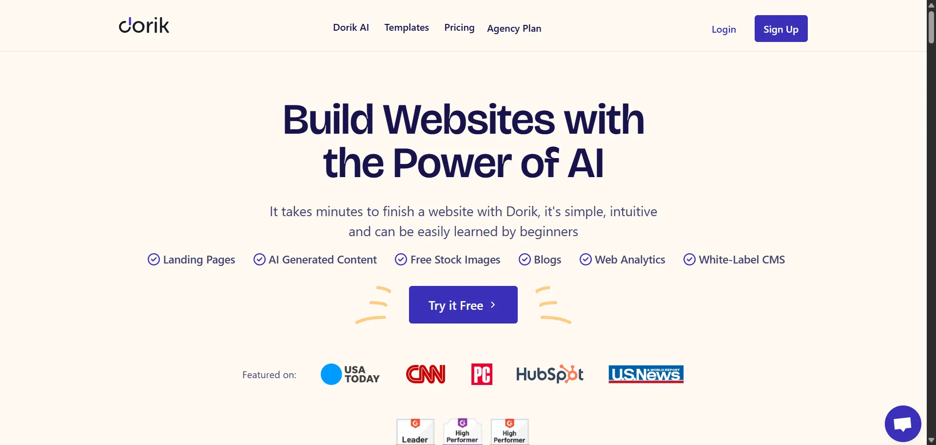 Dorik is a no-code website builder that leverages AI to enable users to create professional websites swiftly and effortlessly. With its intuitive drag-and-drop editor, users can design responsive sites without any coding knowledge. The platform offers AI-powered features such as content generation, image creation, and layout customization, allowing for a personalized web development experience. Additionally, Dorik provides a white-label CMS, making it suitable for agencies and freelancers to manage client projects under their own branding. Its integration with Airtable facilitates the creation of dynamic websites, such as blogs, job boards, and directories, by displaying data in customizable layouts. Whether you're building a personal portfolio, a blog, or a client-facing website, Dorik offers the tools to bring your vision to life efficiently.