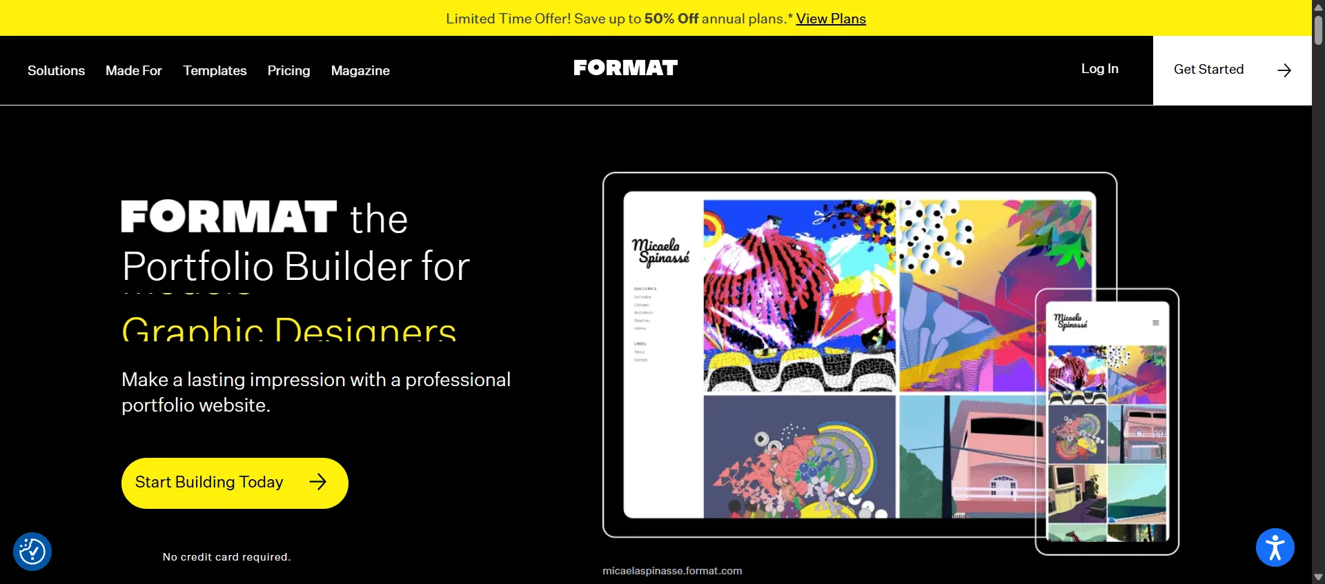 Your creative genius deserves more than being buried in Instagram feeds and forgotten in email attachments—it's time to build a professional online presence that commands attention with portfolio website builder Format. Built for photographers, artists, designers, and creative professionals who refuse to let their work get lost in digital chaos, this award-winning platform combines nearly 100 professionally designed templates with commission-free e-commerce capabilities so you can showcase your work beautifully while selling products, services, and digital downloads directly through your site, while integrated client galleries, file transfer tools, and SEO optimization enable complete business management without juggling multiple platforms or paying transaction fees. This runs on a platform trusted by thousands of creatives worldwide with a 4.4-star G2 rating and 24/7 expert support, ensuring every portfolio launches with mobile-optimized performance, maintains high-quality image rendering without slow load speeds, and transforms your creative practice from hidden talent into thriving business that attracts premium clients and generates sustainable income.