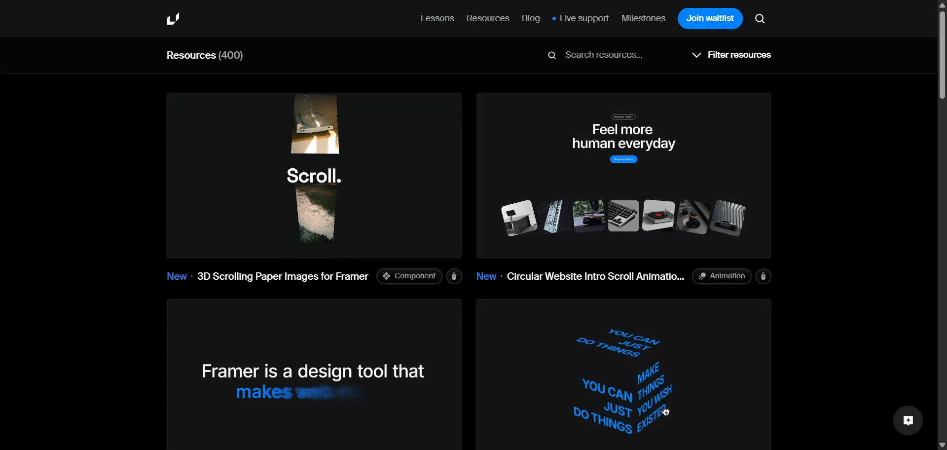 Browse a curated collection of professionally designed Framer components. Copy and paste ready-to-use UI elements to speed up your development process in framer.
