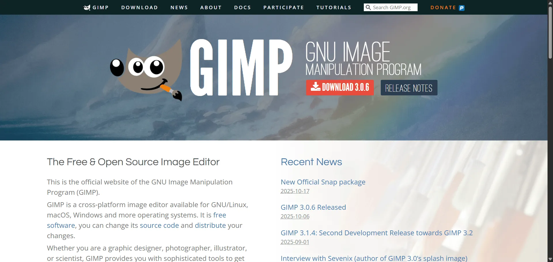 GIMP is the free photo editing software that eliminates costly subscriptions while delivering professional-grade image manipulation trusted by millions worldwide. Built for photographers, graphic designers, and digital artists, it combines advanced retouching tools with layer-based editing and customizable scripting so you can restore damaged photos and create complex composites, while multi-language plugin support and batch processing enable automated workflows and extended functionality without quality compromises or feature paywalls. This runs on a platform trusted across Windows, macOS, and Linux with full GNU GPL open-source licensing, ensuring every project ships faster, looks sharper, and scales effortlessly with unlimited customization and complete community-driven development.