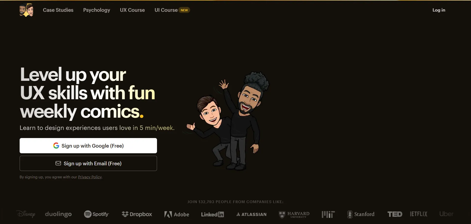 Bite‑sized, comic‑style case studies that reveal the “why” behind design decisions—from onboarding to viral loops, master user psychology and product growth effortlesly. It helps designers to apply cognitive insights and ethical growth tactics in minutes, fueling smarter, data‑driven UI choices that resonate—and convert.