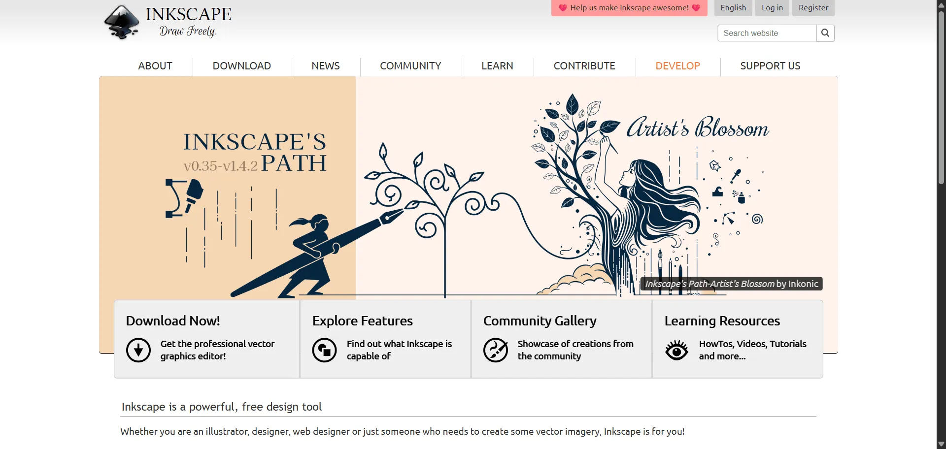 Inkscape is the free vector graphics editor that eliminates expensive software costs while delivering professional-grade design capabilities for millions of users worldwide. Built for designers, illustrators, and technical professionals, it combines advanced node editing with SVG native support and shape builder tools so you can create scalable logos and precise technical diagrams, while multi-line text formatting and alpha transparency enable complex illustrations and typography without pixel limitations or quality loss. This runs on a platform trusted across Windows, Mac, and Linux with full GPL open-source licensing, ensuring every project ships faster, looks sharper, and scales effortlessly with unlimited resolution and complete file format compatibility including AI, EPS, PDF, and PNG.