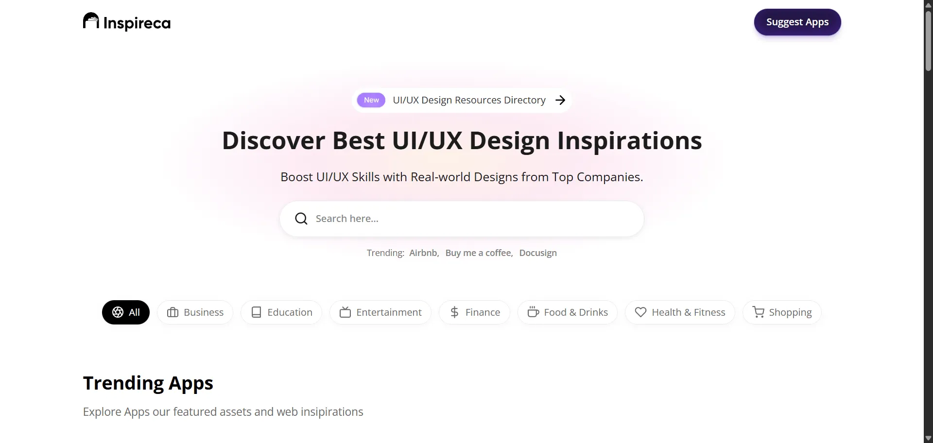 Stop guessing at UI/UX design and start learning from the best. Inspireca is the design inspiration directory built for product designers and creatives. It solves the challenge of finding real-world examples by providing a curated gallery of screens from top companies like Notion, Airbnb, and Figma. Instead of just looking at concepts, you can explore real app flows for categories like "Finance" or "Health & Fitness" to see proven design patterns in action. This helps you boost your skills, make informed design decisions, and build high-quality interfaces based on what's already successful.