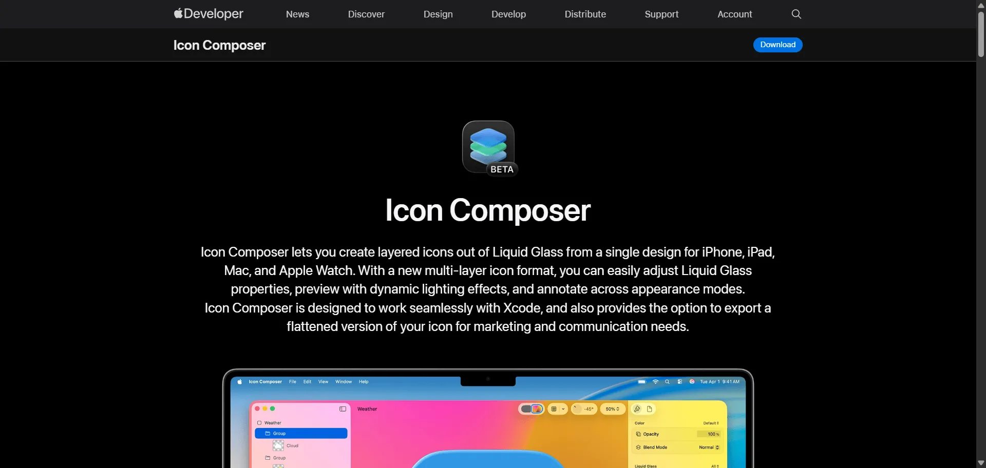 Liquid Icon Composer