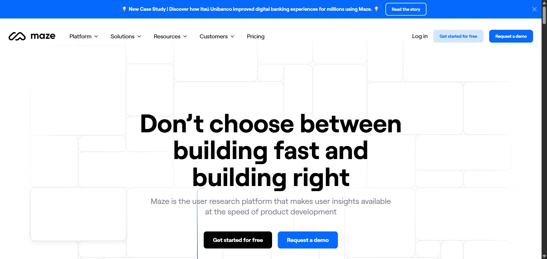 A product research platform that uses AI to help teams build better products faster and cheaper.