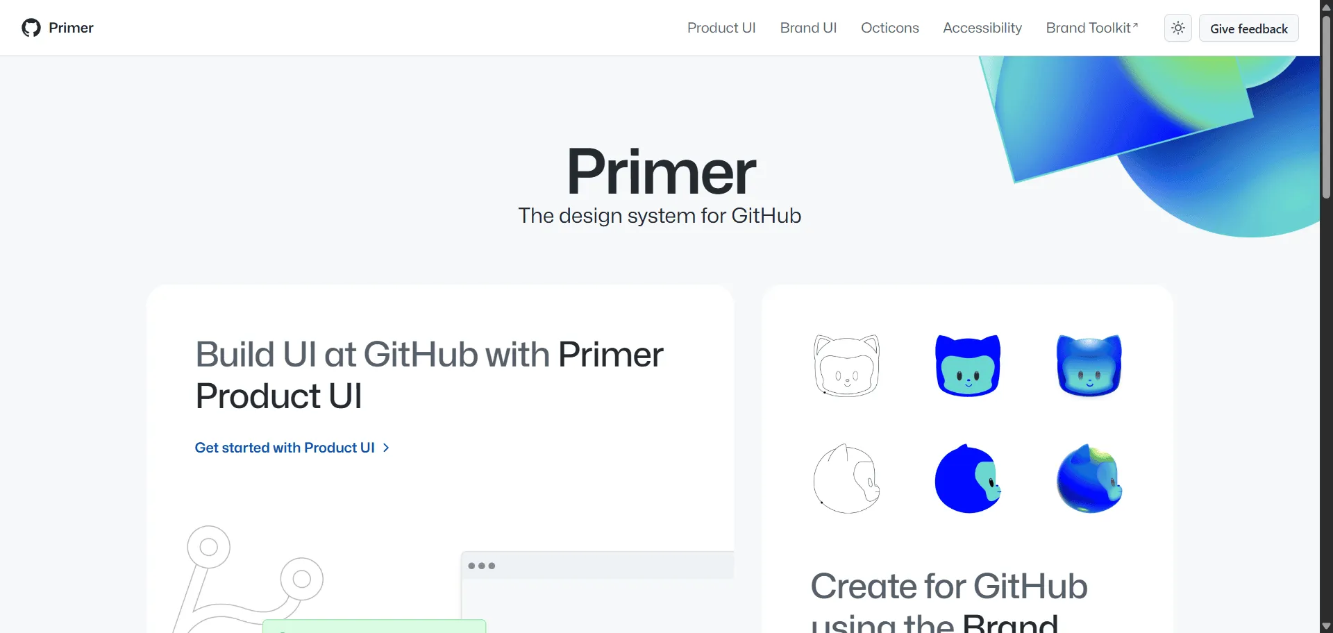 Design system Primer Design System transforms complex interface development into seamless user experiences trusted by millions of developers worldwide through GitHub's ecosystem. Built for teams creating GitHub-style applications and internal tools, it combines 40+ React components with comprehensive Figma libraries so you can build cohesive, accessible interfaces efficiently, while CSS utilities, design tokens, and ViewComponents enable professional user experiences without rebuilding common patterns. This system operates on an open-source platform trusted by GitHub's global engineering teams, featuring the latest Primer v21 evolution with enhanced accessibility standards, improved color system, and streamlined component architecture that makes interfaces more maintainable and scalable. Whether you're building developer tools or scaling design consistency across multiple platforms, this comprehensive design system helps every project ship faster with consistent, professional interfaces that maintain GitHub's familiar look and feel across web applications while supporting modern React development workflows.