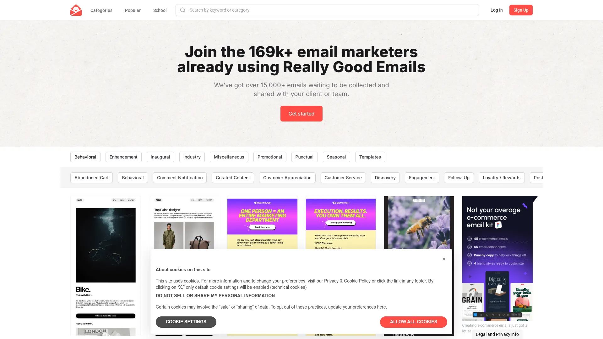 The website Really Good Emails is known as a popular resource for discovering well-designed email templates and inspiration for email marketing campaigns. However, currently, it appears to be experiencing a server error preventing access, so its content is temporarily unavailable. Typically, the site offers a curated collection of high-quality, effective email designs that help marketers and designers create engaging and visually appealing emails, solving the challenge of crafting emails that stand out and perform well.