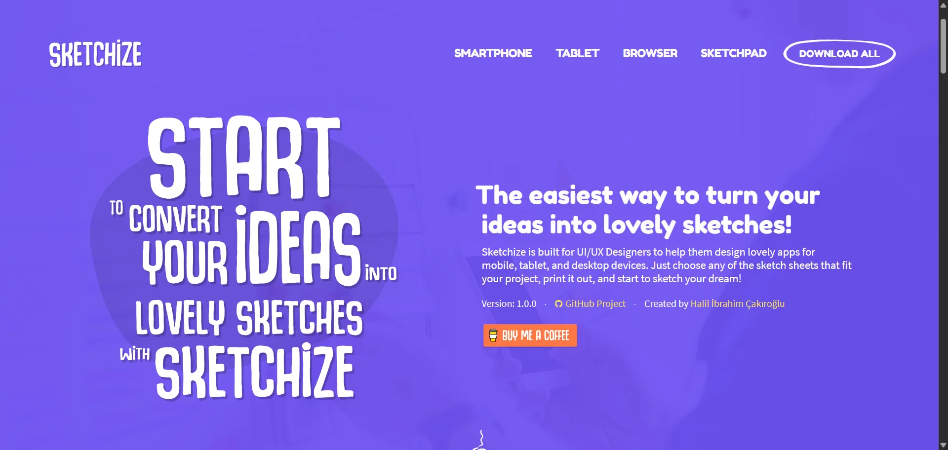 Free sketch sheets for UI/UX designers to design apps for mobile, tablet, and desktop devices12. It offers different sketch sheets with or without dotted grid and extended screen flow