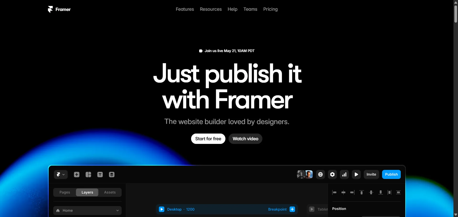 Sign-up for free, A no-code website builder that allows you to create and publish websites without any coding skills. It offers a variety of templates, components, and features to help you design and customize your site.