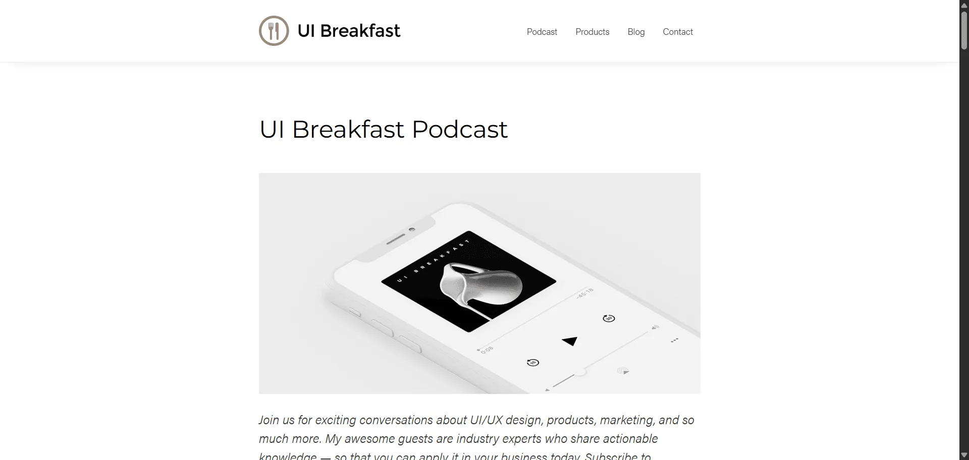 UI Breakfast