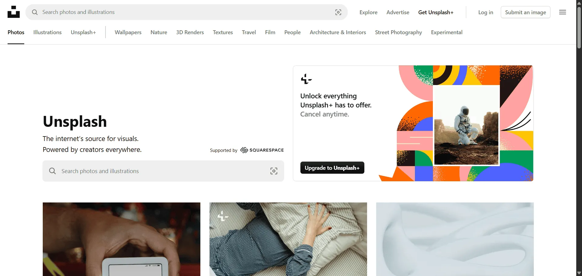 Access unlimited professional visuals without budget constraints using free stock photos platform Unsplash. Designed for designers, marketers, and content creators seeking high-quality imagery, it combines 6+ million royalty-free photos with seamless commercial licensing so you can enhance websites, campaigns, and presentations instantly, while API integration and curated collections enable streamlined creative workflows without attribution requirements or copyright concerns. The platform serves diverse visual needs through contributions from 330,000+ photographers worldwide, ensuring your projects maintain professional standards across all industries. You can download unlimited high-resolution images, access specialized categories from nature to technology, and integrate directly with design tools through their comprehensive API system. This runs on Getty Images-backed infrastructure trusted by millions worldwide with 29+ million monthly visits and over 5 billion downloads completed, ensuring every project delivers exceptional results that elevate brand presence, engage audiences effectively, and accelerate content production through unlimited creative freedom.
