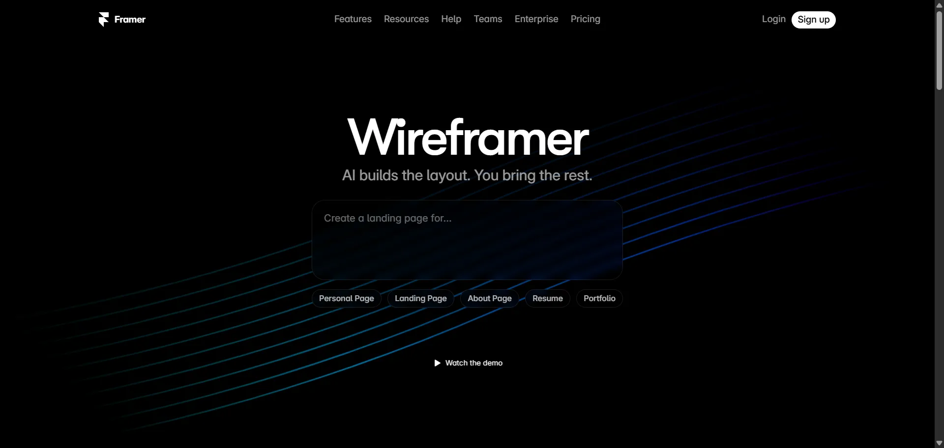 Framer’s AI suite transforms design ideation into polished website building in minutes. Designers can chat to “Wireframer” to generate responsive layouts, leverage “Workshop” to craft interactive components without code, auto‑translate full sites, and plug into models like OpenAI, Anthropic, Gemini to generate images, copy, alt text and more—all seamlessly integrated for creators who want speed, flexibility, and quality.