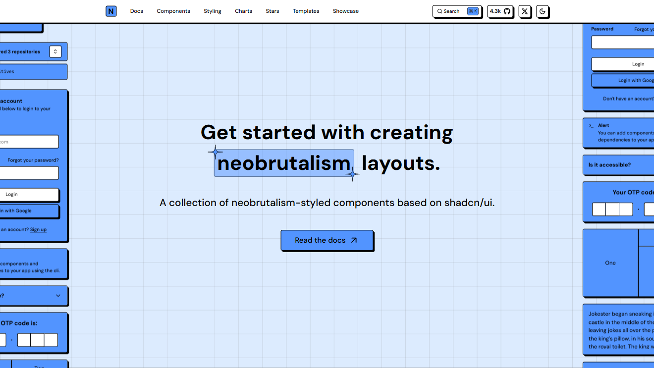 Cover of Neobrutalism Components